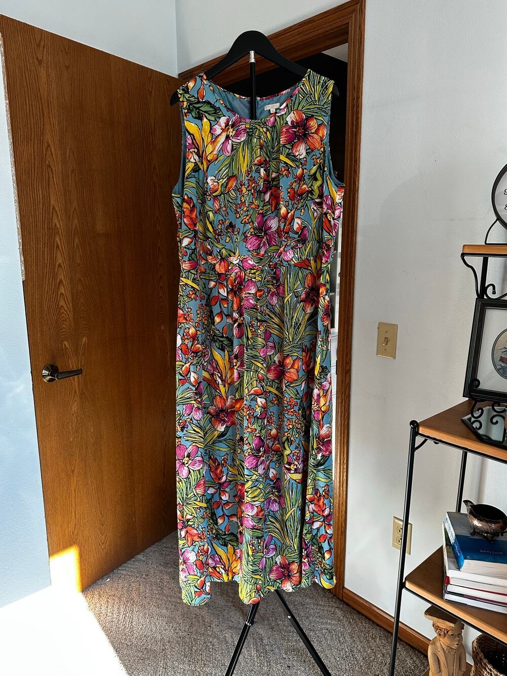Beautiful Talbots Tropical Floral Maxi Dress (Size 2X) – EUC